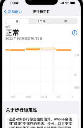 黎川iPhone手机维修如何在iPhone开启'步行稳定性通知'