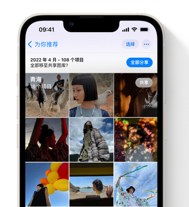 黎川苹果维修网点分享在 iPhone 上使用共享图库 