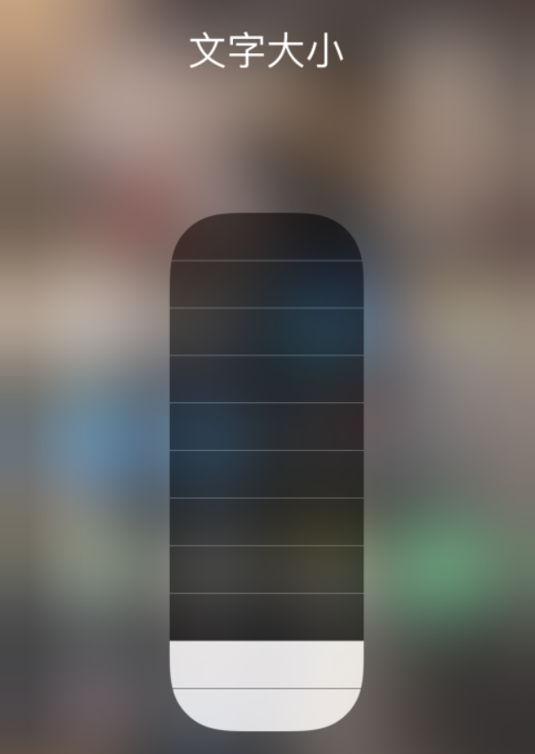 黎川苹果手机维修分享小技巧：在 iPhone 控制中心快速调节字体大小 