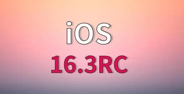 黎川苹果手机维修分享iOS 16.3 RC版升级_iOS 16.3 RC版一键刷机教程 